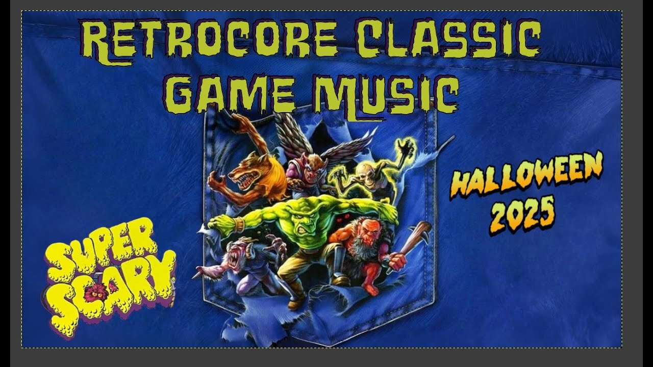 New Retrocore Classic Game Music Halloween 2025