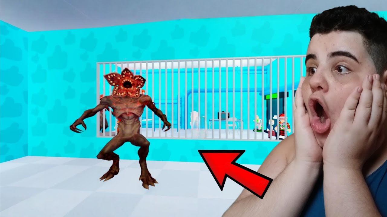 Estou Preso Na Prisão Do Monstro Malvado No Roblox