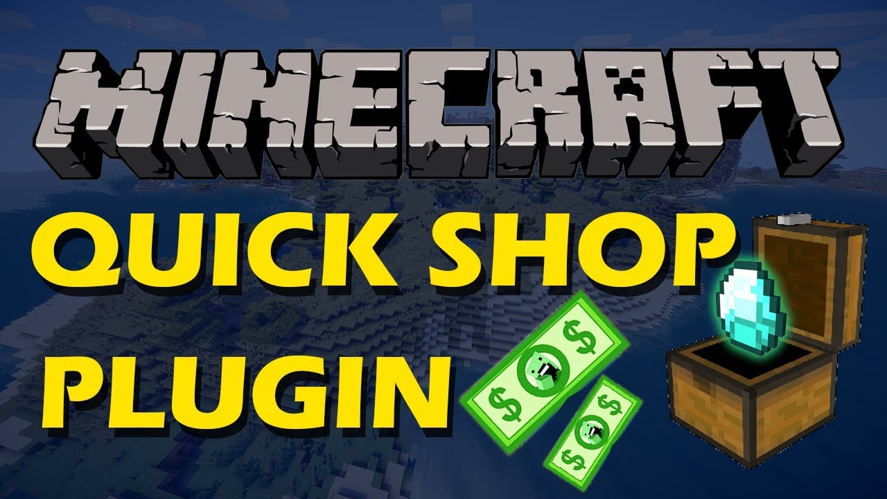 How to Buy and Sell Items in Minecraft with Quick Shop Plugin