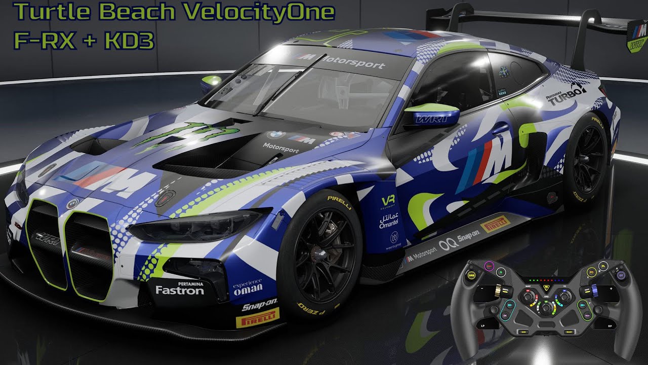 Turtle Beach VelocityOne F-RX + KD3 - Assetto Corsa Competizione