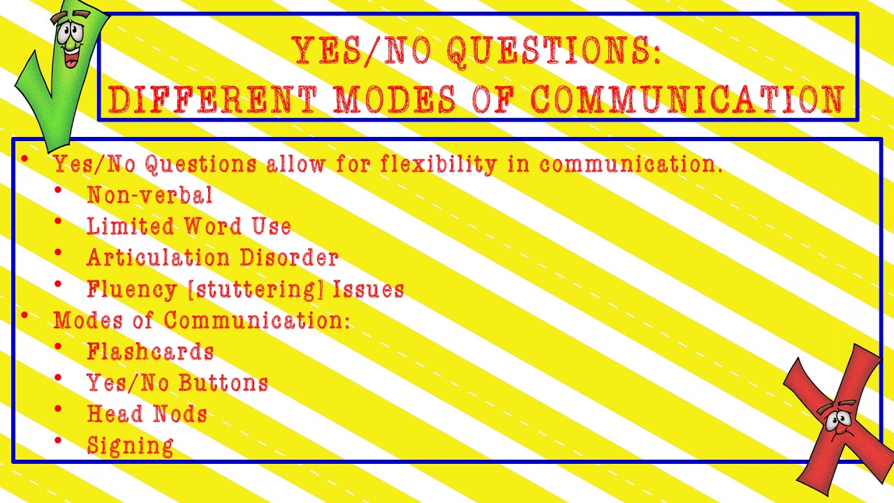 Speech Therapy Technique:Helping Toddlers & Preschoolers Answer Yes/No Questions|Build Verbal Skills