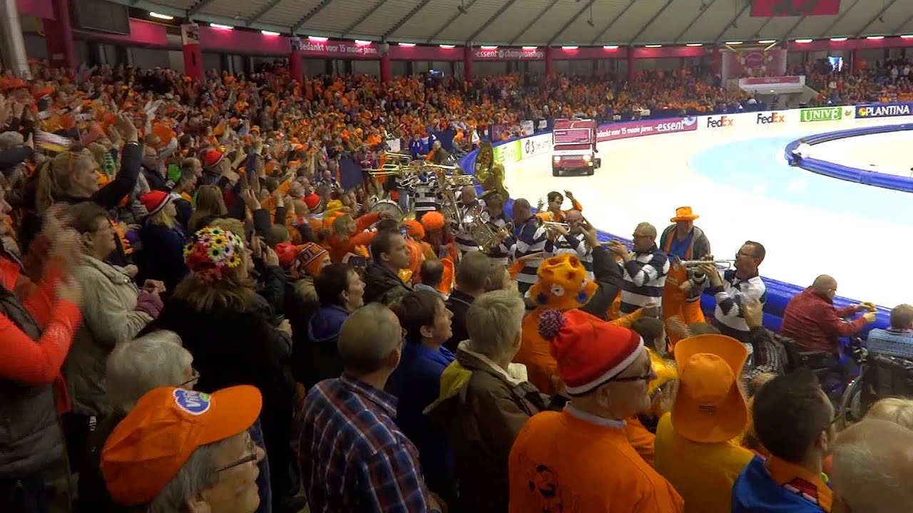 WK Allround 2014 in Thialf met De Glasblazers