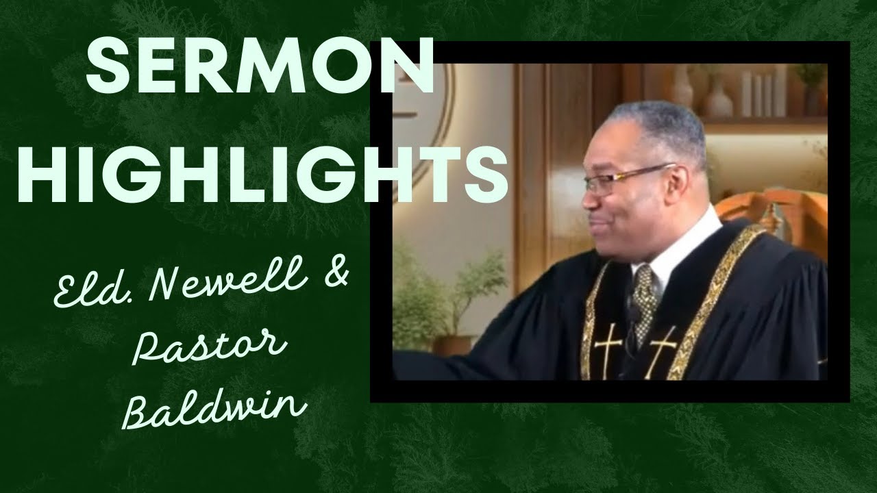 Music in a Strange Land Sermon Highlights with Eld. Newell and Pastor Allen Baldwin. #allenbaldwin