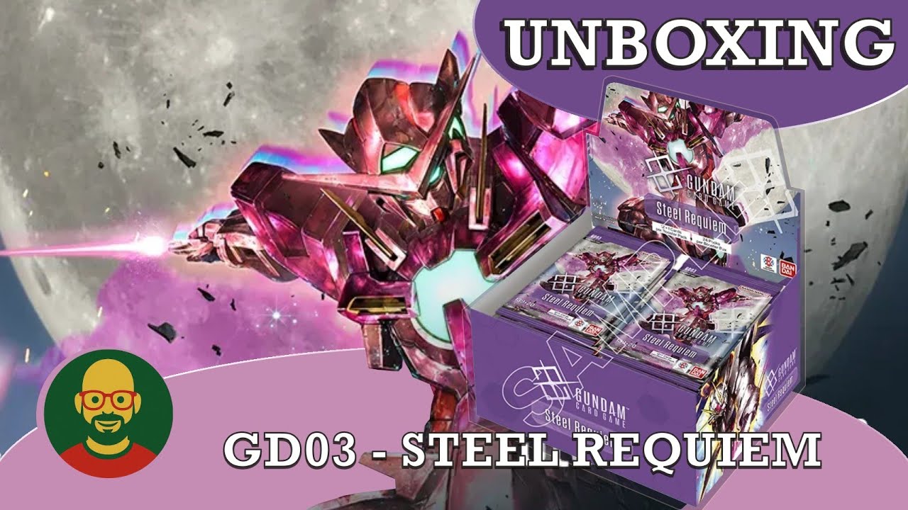 GUNDAM - GD03 STEEL REQUIEM | Apriamolo Insieme!!!