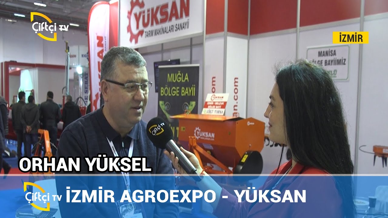 Fuar Röportajları - YÜKSAN TARIM MAKİNALARI ORHAN YÜKSAN Yönetim Kurulu Üyesi #tarımekipmanları