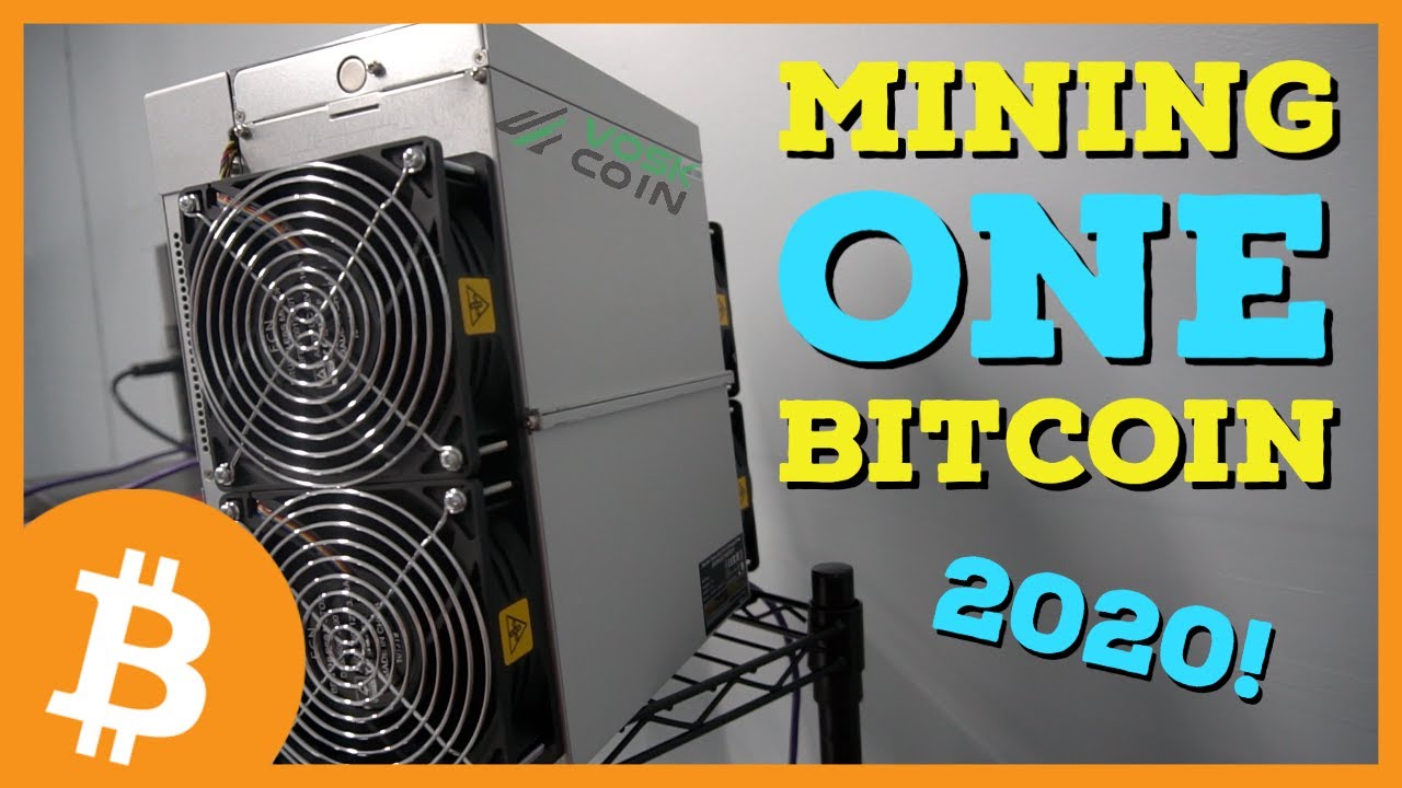 What Do YOU Need to MINE ONE BITCOIN In 2020?!