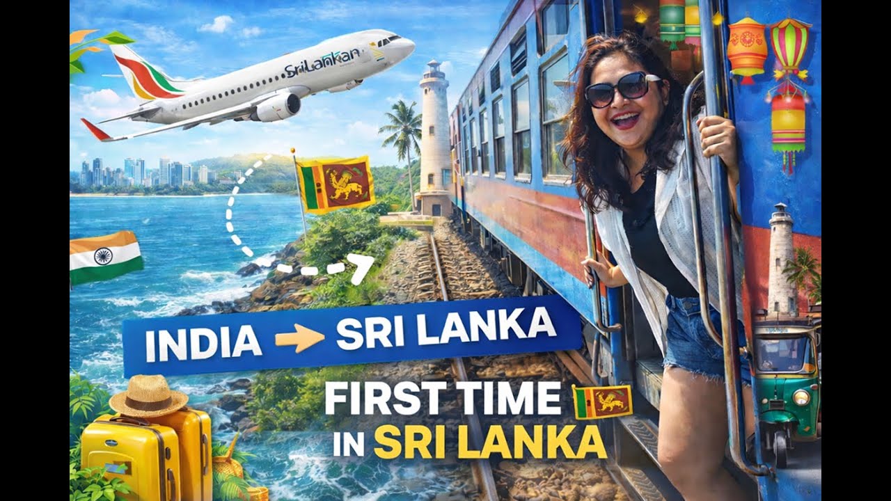 Chennai to Sri Lanka| Scenic Colombo to Galle Train Journey || Colombo to Galle scenic train journey