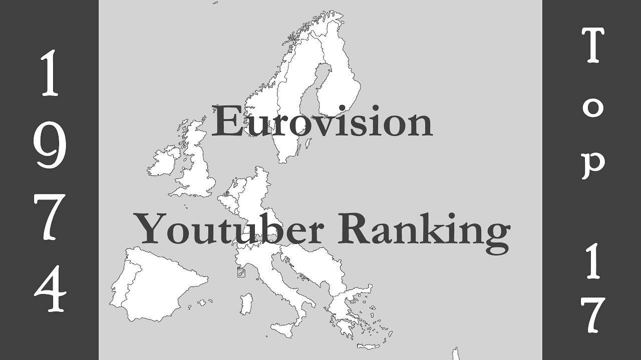 Youtube's Ranking - Eurovision 1974