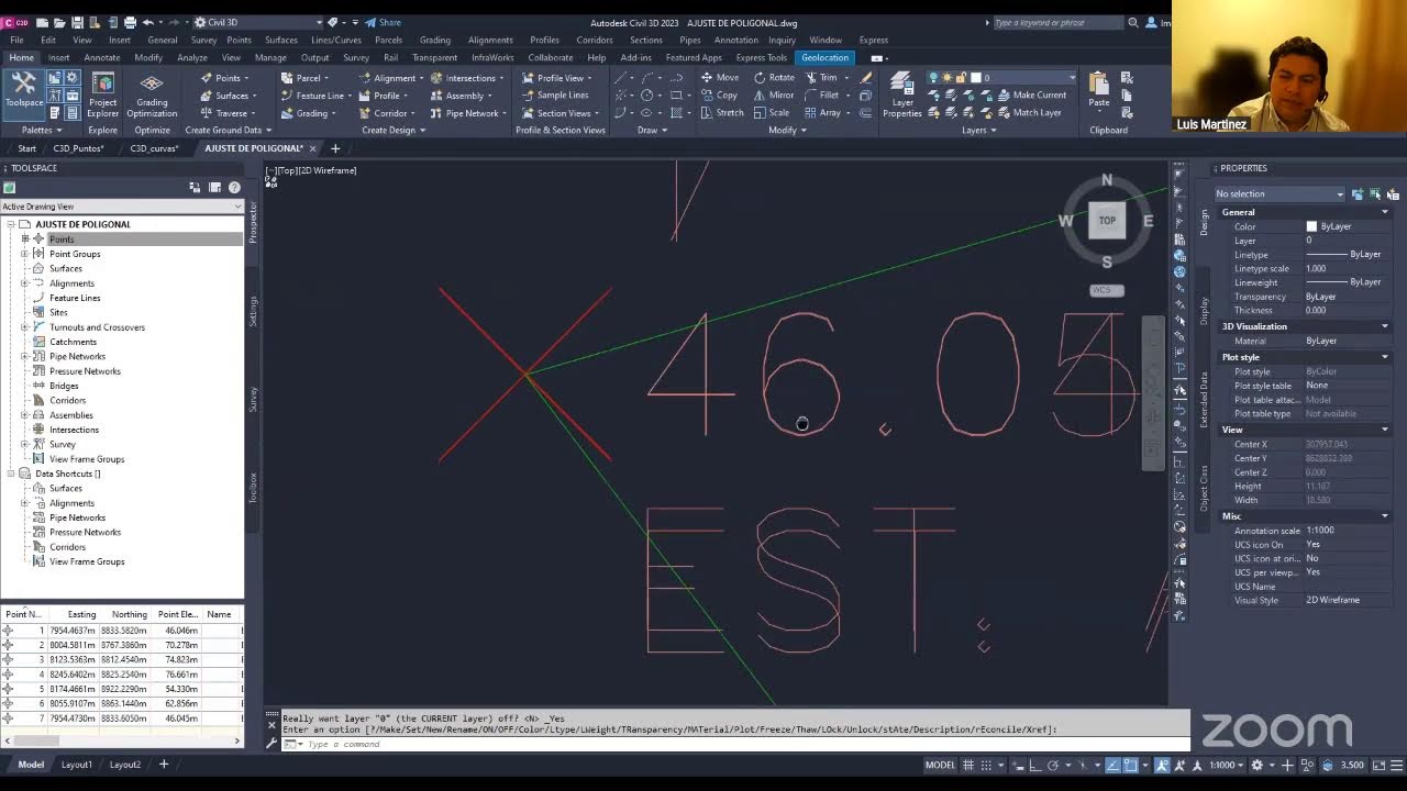 CURSO: TOPOGRAFÍA Y MANEJO DE ESTACIÓN TOTAL