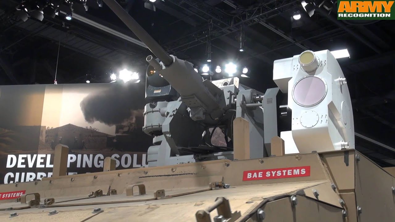 BAE Systems Future Technology Demonstrator with Directed Energy Weapon at AUSA 2014