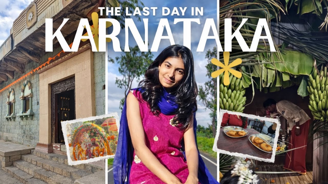 The Last Day in Karnataka 🛕 | Jatra Experience | Prerna Shivsharan | Vlog #5