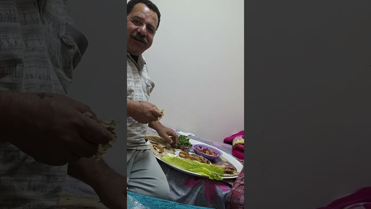 اكله. سمك مقلي 👍👍👍👍👍👍🌶️🌶️🌶️🐠🐠🐠🐠🐠