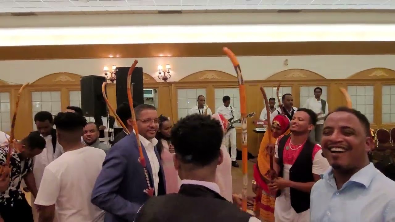 Eritrean Wedding Samsom and Lihem in Edmonton singer Temano hizbay .
