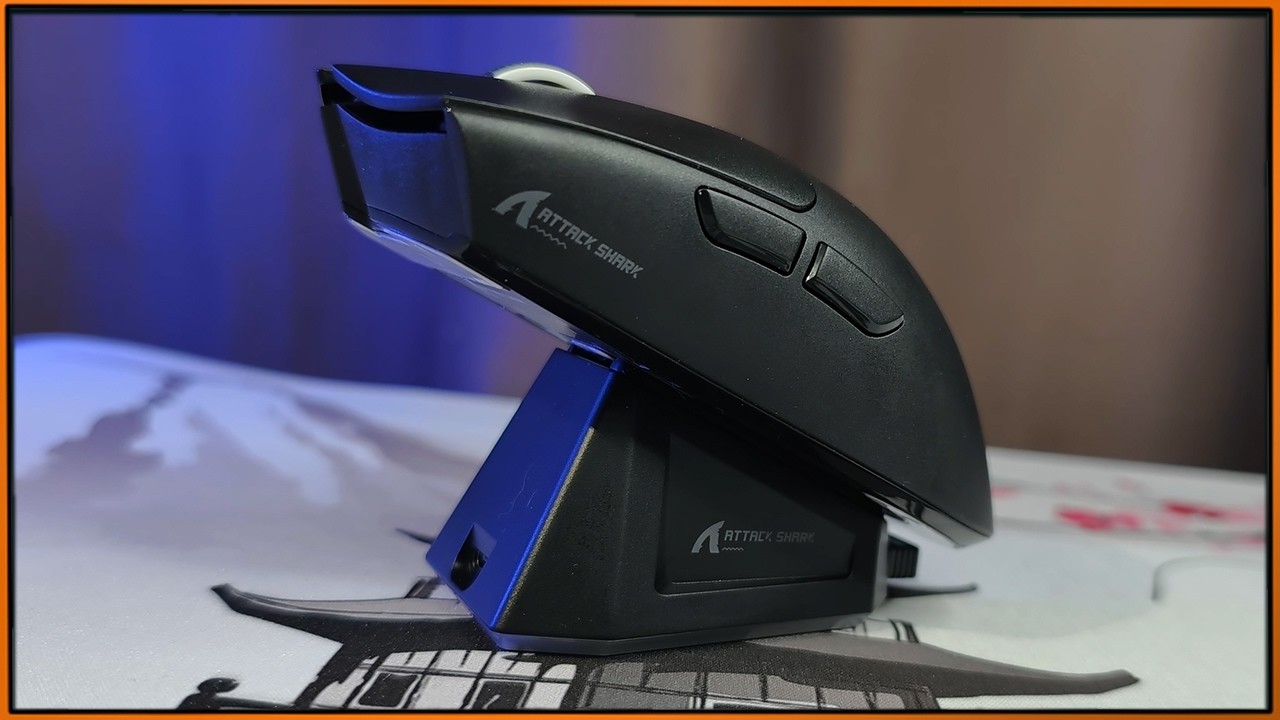 Уверенный середнячок с док-станцией - Attack Shark X11 #AttackShark #Мышка
