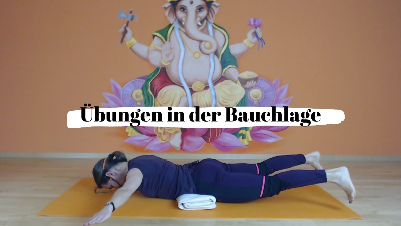 Yogaübungen in der Bauchlage mit Maren Schwichtenberg | Gute Vorsätze-keine Ausrede Challenge Tag 3