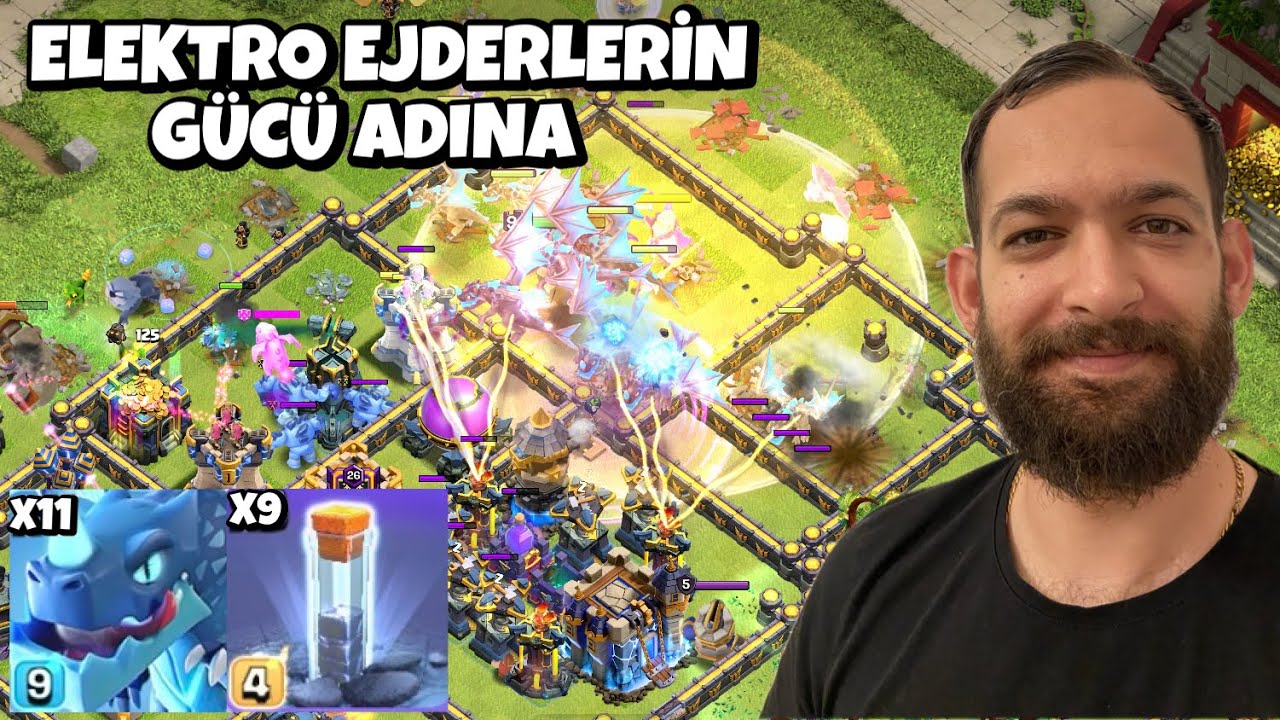 ELEKTRO EJDER METAYA MI GİRDİ ! CLASH OF CLANS