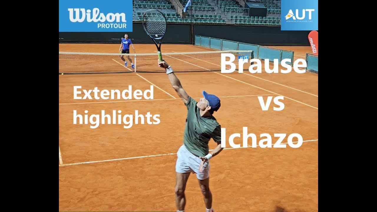 Brause vs Ichazo - AUT Wilson ProTour - Category 1 - #tennis#carrascolawntennis #montevideo#uruguay