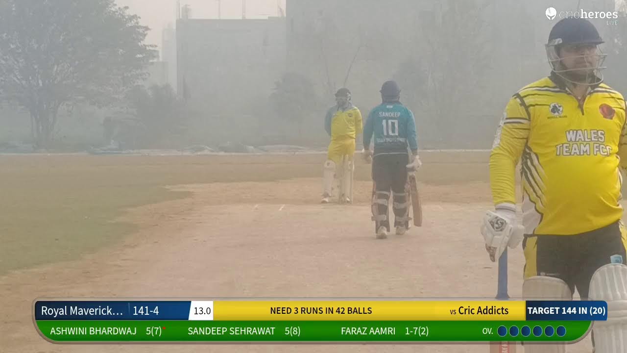 Cric Addicts vs Royal Mavericks XI live cricket match | PlayZone Blaster League (Season -8) live -