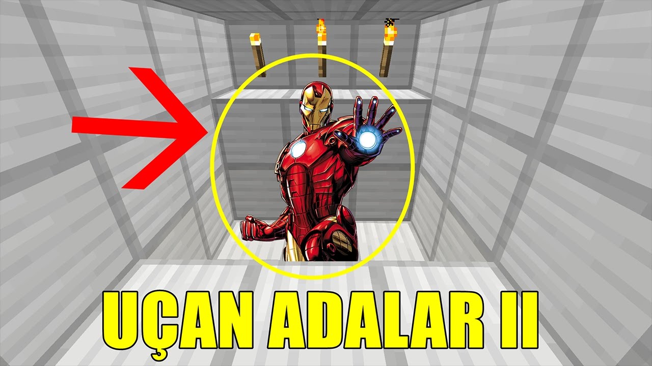 DEMİR ADAM? - Minecraft Uçan Adalar II - Bölüm 2