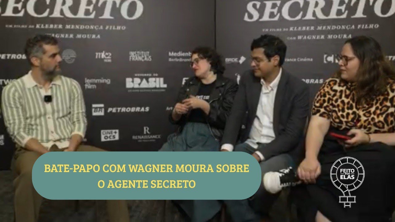 Entrevista com Wagner Moura sobre O Agente Secreto