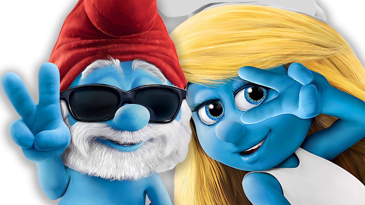 we BINGED EVERY Smurfs Movie...