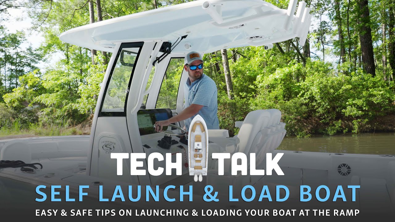 Tech Talk - HOW TO Launch & Load a Boat SOLO