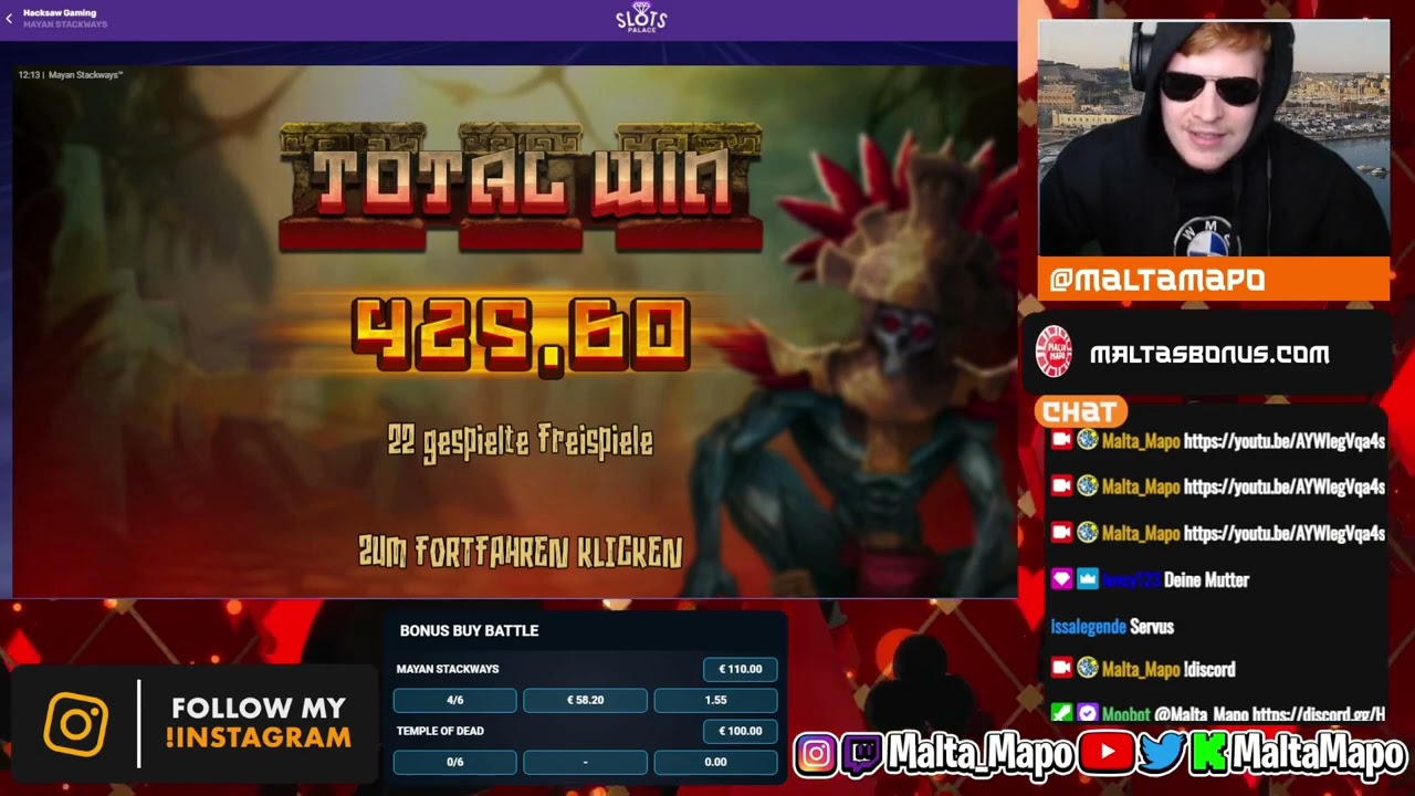 NEW MAYAN STACKWAYS BIG WIN / NEW Hacksaw Gaming Slot