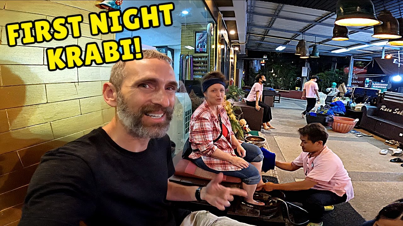 ПЕРЕЛЕТ ИЗ БАНГКОКА В КРАБИ, ТАИЛАНД 🇹🇭 | НОЧНАЯ ЖИЗНЬ Ао Нанг, Краби