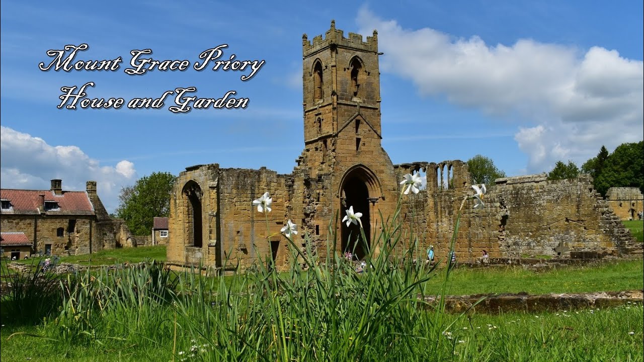 Mount Grace Priory, House and gardens - North Yorkshire, England /4K/