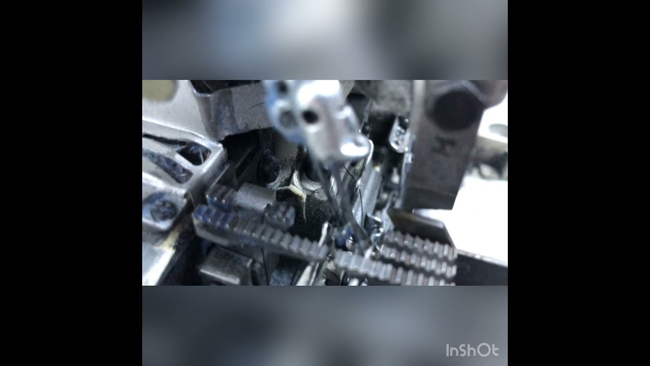 Overlok neden atlama yapar/#Juki MO6700 Overlok/Makine teknisyeni/Overlok lüper ayarı