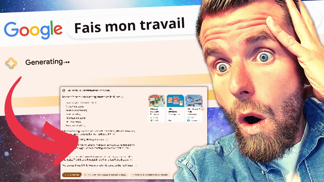 LE NOUVEAU GOOGLE M'A BLUFFÉ ! (Tuto Search Generative Experience)