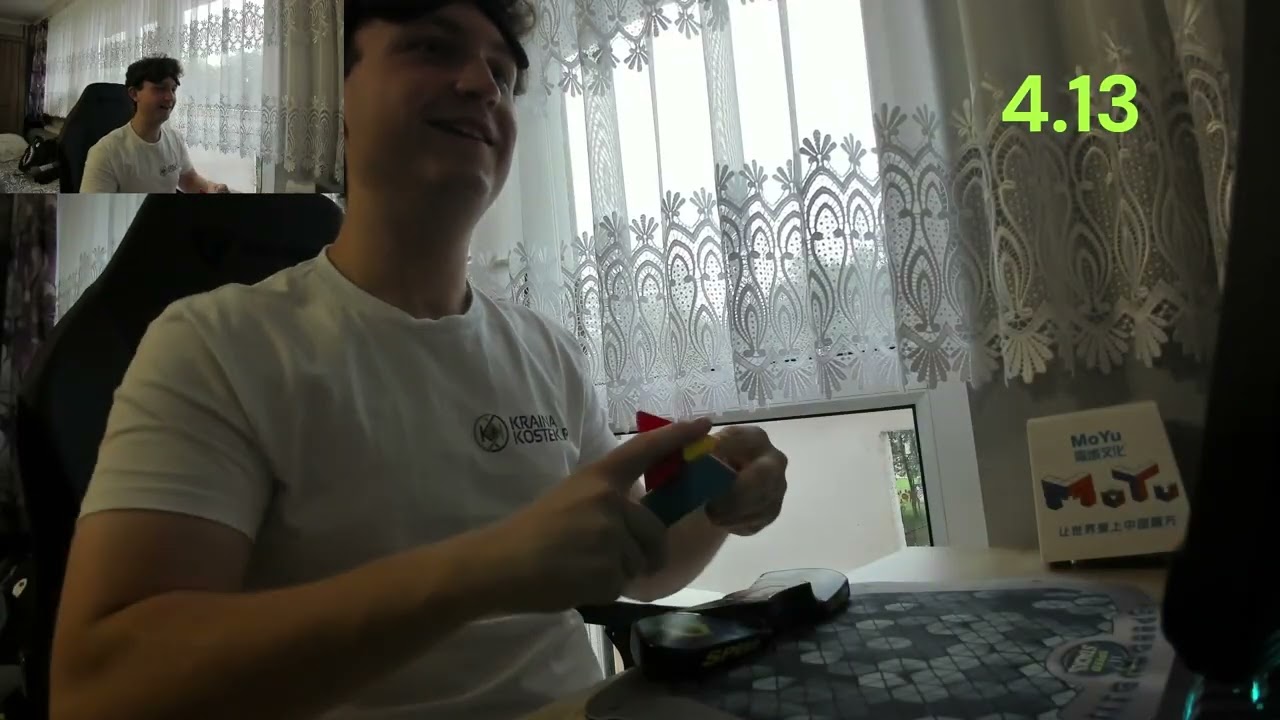 Pyraminx Blindfolded 4.75 ao12 with tips (World Best)