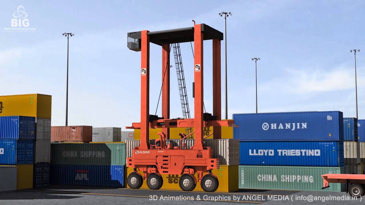 Riyadh Dry Port 3D animation (for contact: dompower@gmail.com)