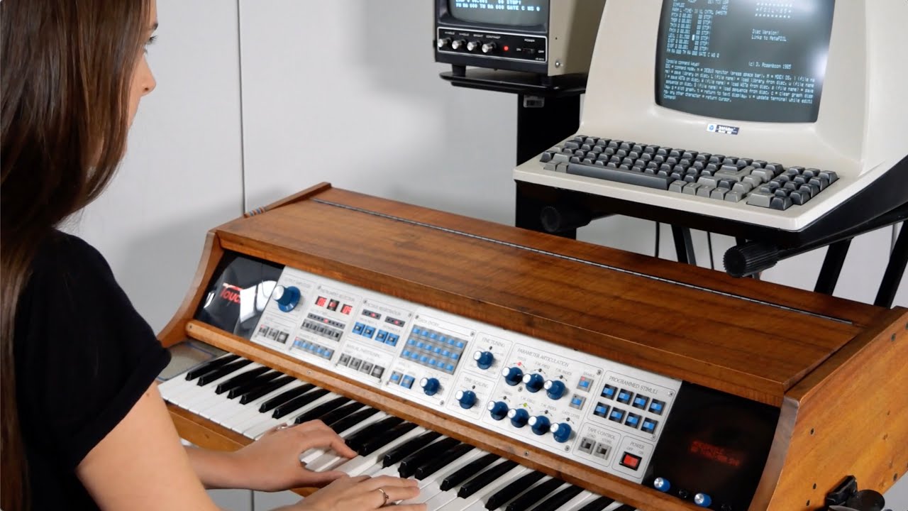Sarah Belle Reid plays the Buchla Touché
