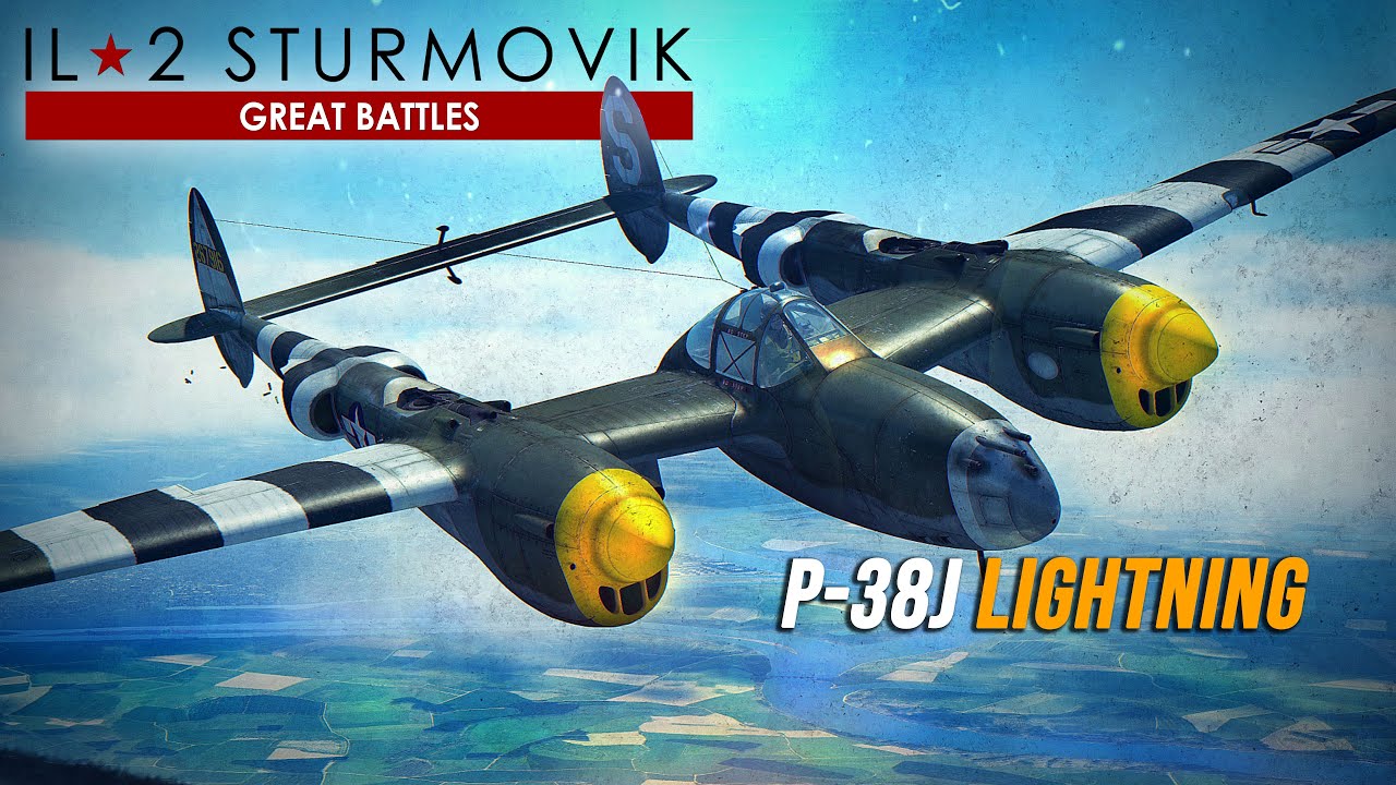 Воздушный бой P-38 Lightning | Битва при Боденплатте | Вторая мировая война | Великие битвы Ил-2 |