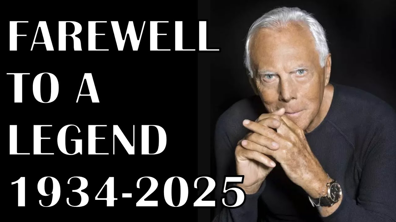 Giorgio Armani 1934–2025 A Tribute to the Master of Elegance