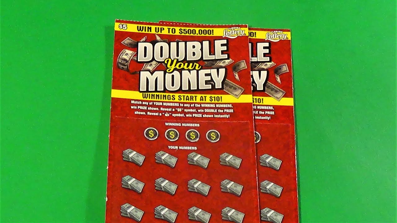 SOOD 870 TWO $5 DOUBLE YOUR MONEY Florida Lottery Scratch Tickets