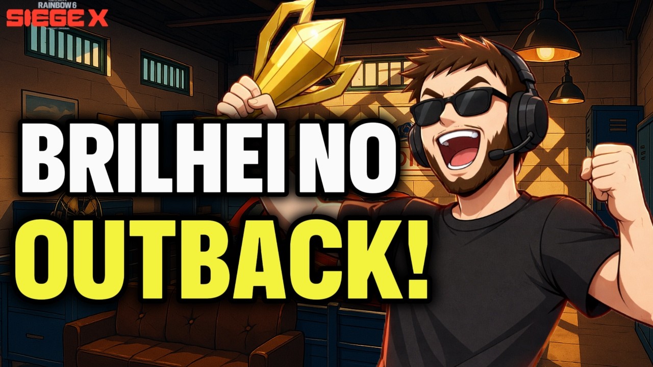 Brilhei no OUTBACK!