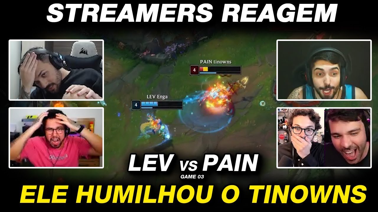 STREAMERS REAGEM: ELE HUMILHOU O TINOWNS