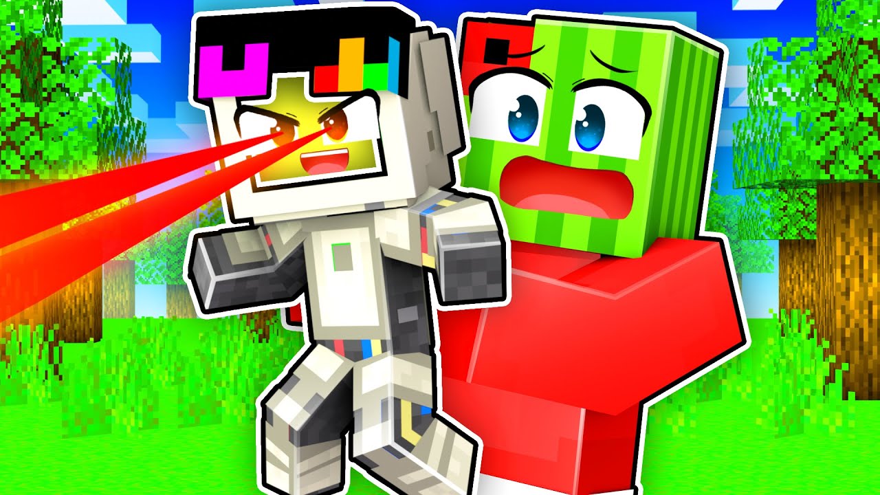 Adopting A ROBOT In Minecraft!