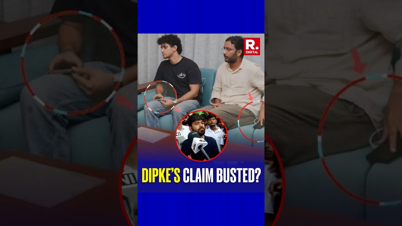 'House Arrest With No Phones': JP Nadda&rsquo;s Photo Questions Abhijeet Dipke&rsquo;s Claim