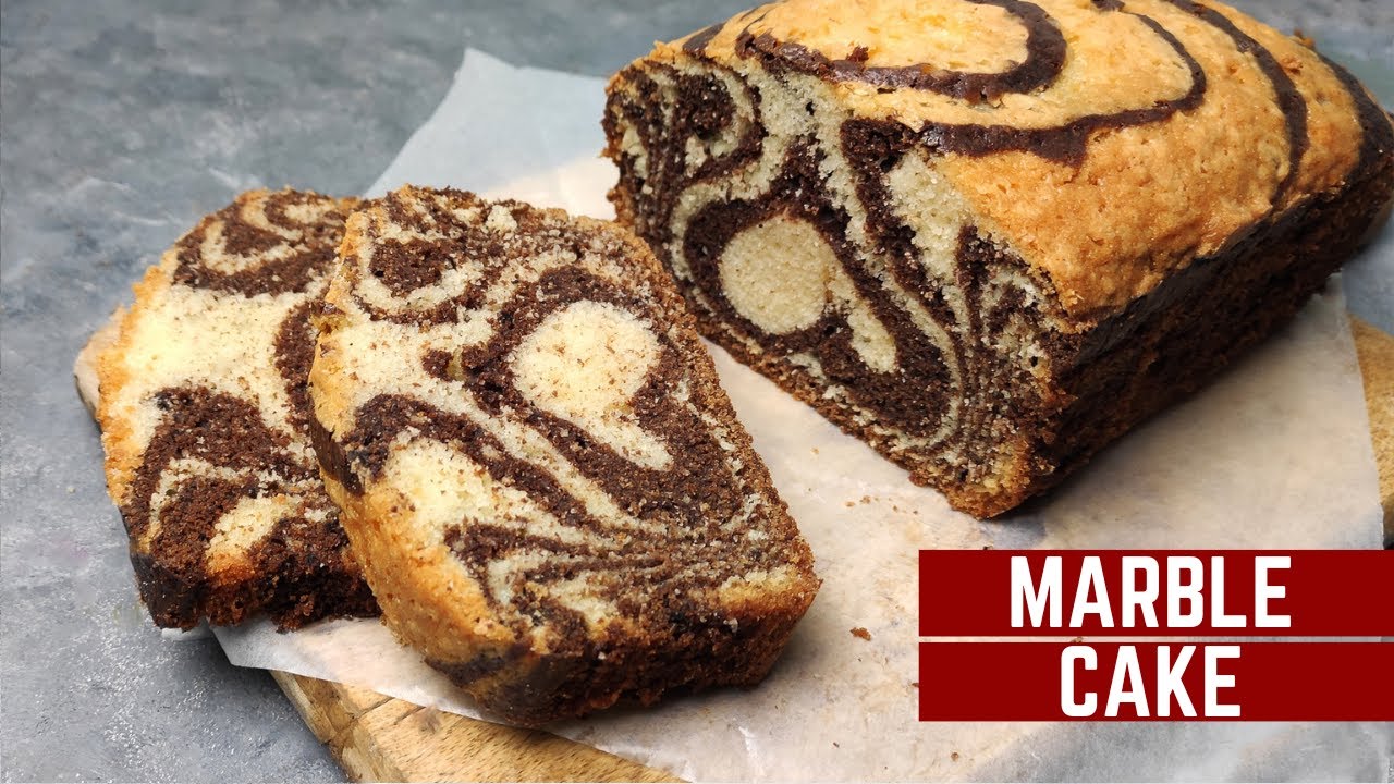 Marble Cake Recipe Without Butter @mamagician