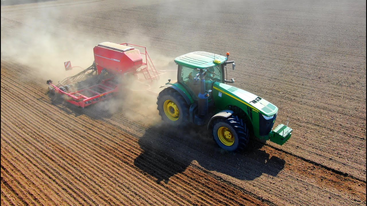 K.T.K. Kft. Búza vetés 2021. John Deere 8310R + Horsch Pronto 6 DC