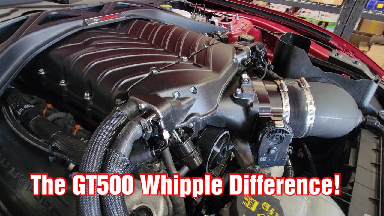2022 GT500+3.8L Whipple Supercharger+93 Octane=Big Power!