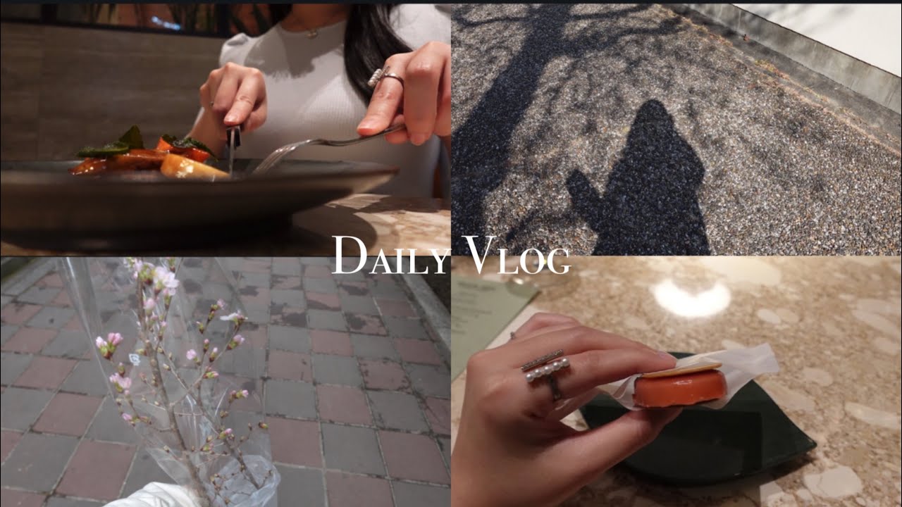 vlog) バースデーディナー, zaraパト, クレープ