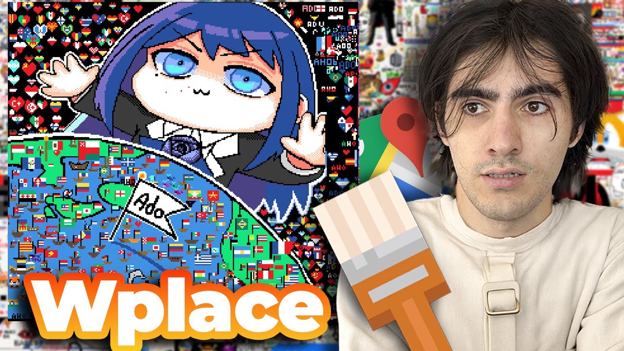 Сумашедшие ПИКСЕЛЬ АРТЫ в Wplace 🎨