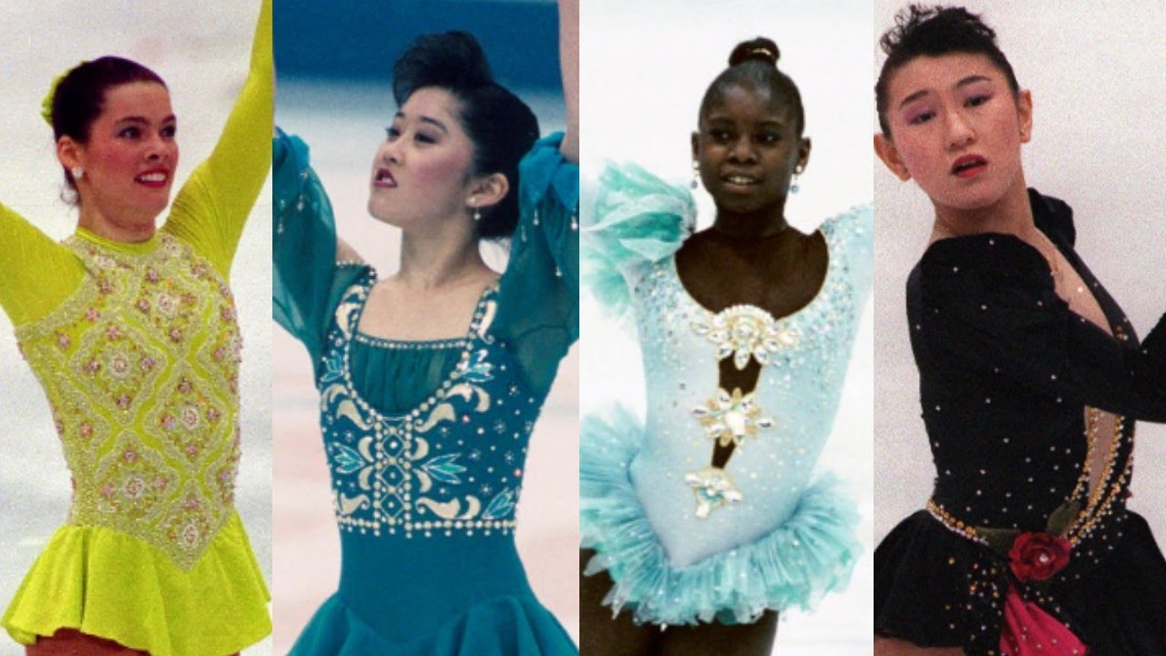 Albertville 1992 Women's Short | U.S. 1-2 lead with Yamaguchi, Kerrigan; Ito & Harding fall