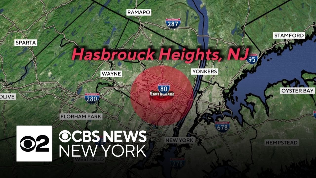 Earthquake tremors felt in parts of New York and New Jersey