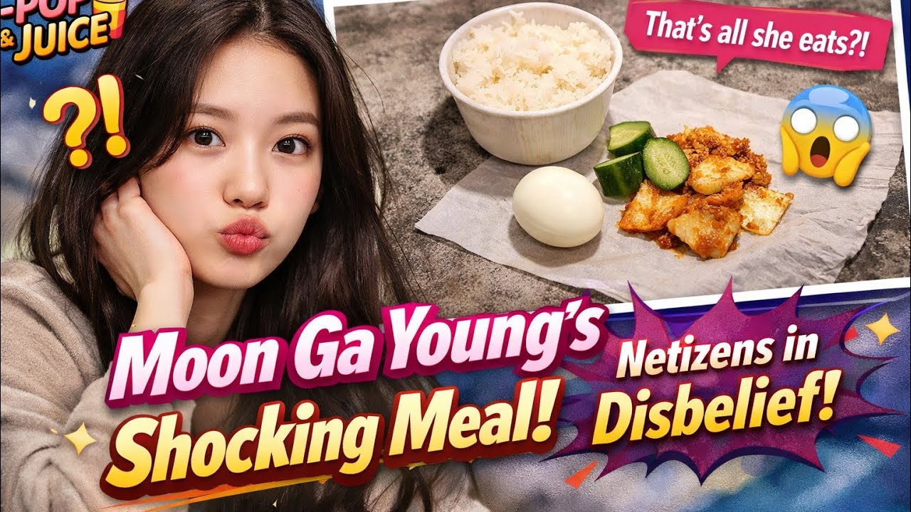 ✨ Moon Ga Young’s Simple Filming Meal SHOCKS Netizens  “Is That Really All?!”