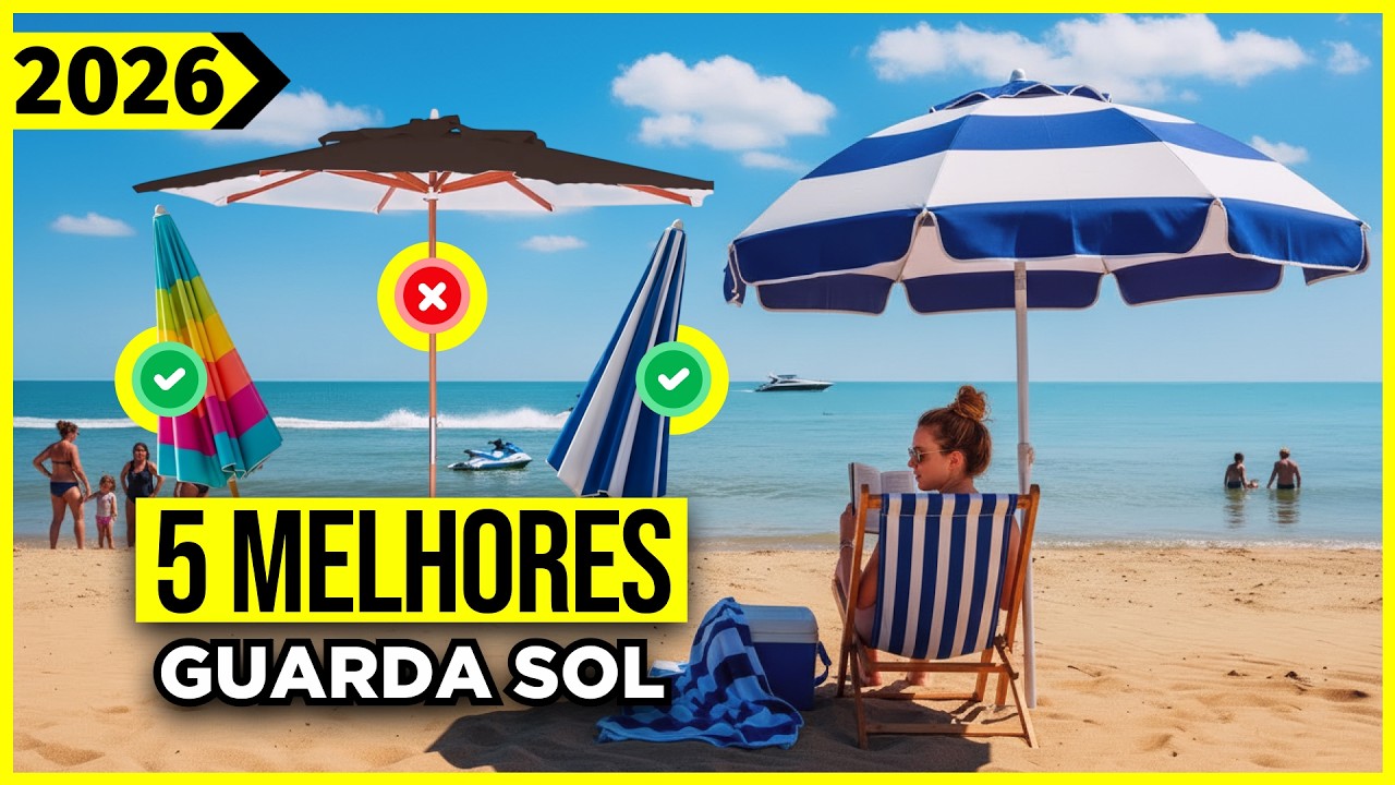 Os 5 Melhores Guarda Sol Em 2026!